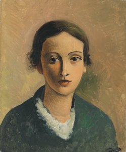 Porträt von Geneviève, Nichte des Künstlers