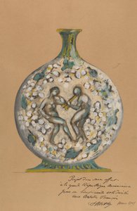 Vase mit tanzenden Figuren von André Metthey