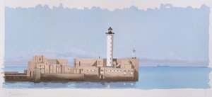 Leuchtturm von Boulogne, Pas de Calais, Frankreich