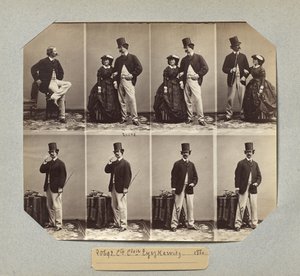 Graf und Gräfin Tyszkiewicz von Andre Adolphe Eugene Disderi