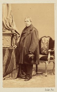 Jean-Auguste-Dominique Ingres, ca. 1860 von Andre Adolphe Eugene Disderi