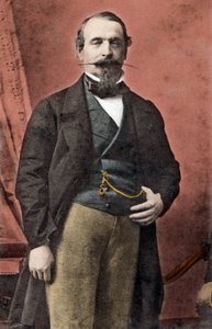 Porträt von Napoleon III (Louis-Napoleon Bonaparte) von Andre Adolphe Eugene Disderi