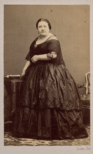 Porträt der Opernsängerin Marietta Alboni 1826-1894 von Andre Adolphe Eugene Disderi