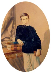 Prinz Albert I. von Monaco, ca. 1860 von Andre Adolphe Eugene Disderi