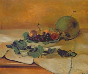Melone und Früchte, ca. 1927