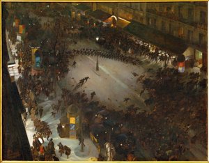 Polizeieinsatz von Andre Devambez