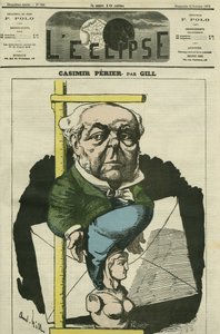 Auguste Casimir Perier (1811-1876), französischer Politiker. Titelblatt in „L