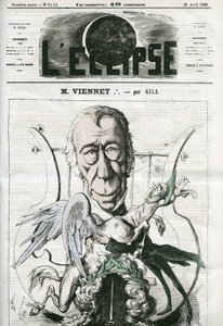 Jean-Pons-Guillaume Viennet (1777-1868), französischer Dichter, Dramatiker und Politiker. Titelblatt in „L