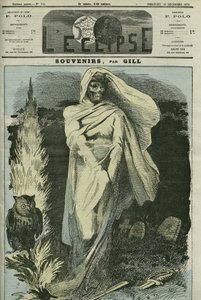 Erinnerungen an den Deutsch-Französischen Krieg von 1870. Titelblatt in "L