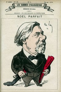 Porträt von Noel Parfait von Andre Gill