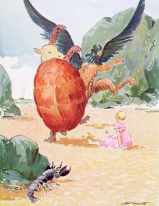 Alice, der Greif und die falsche Schildkröte, Illustration aus 