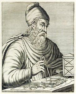 Archimedes von Syrakus, aus „Wahre Porträts“ von André Thévet, veröffentlicht 1594 von Andre Thevet