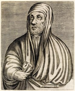 Avicenna oder Ibn Sina: Persischer Universalgelehrter, aus „Wahre Porträts“ von André Thévet, veröffentlicht 1584 von Andre Thevet