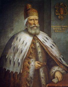 Porträt von Doge Sebastiano Venier (ca. 1496-1578)