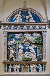 Geburt Christi, Anbetung der Hirten und Verkündigung