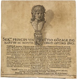 Der Triumph von Julius Caesar: Titelseite, 1599