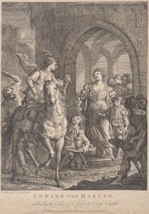 Edward der Märtyrer, 1773 von Andrea Casali