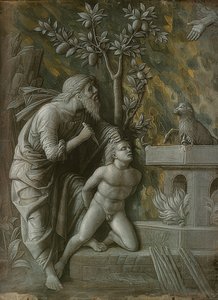 Die Opferung Isaaks von Andrea Mantegna