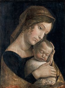 Madonna und schlafendes Kind