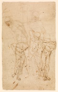 Studien für Christus an der Säule, ca. 1460-65 von Andrea Mantegna