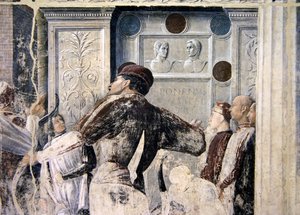 Das Martyrium des Heiligen Christophorus (Detail)