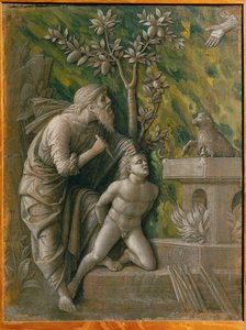 Das Opfer Isaaks von Andrea Mantegna