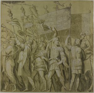 Triumphe von Julius Caesar: Leinwand Nr. I