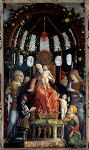 Jungfrau des Sieges von Andrea Mantegna
