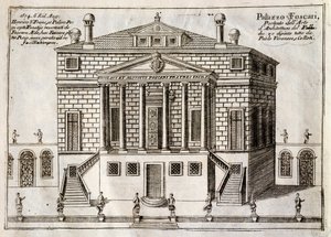Hauptfassade der Villa Foscari, bekannt als La Malcontenta