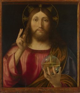 Salvator Mundi oder Retter der Welt von Andrea Previtali