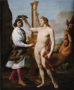 Marcantonio Pasqualini von Apollo gekrönt