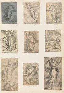 Mars und andere mythologische Figuren, ca. 1536-38