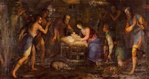 Geburt Christi von Andrea Solario
