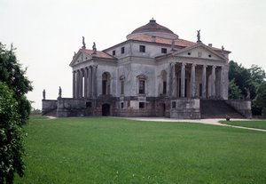 Ansicht der Villa Almerico-Capra, bekannt als die Rotonda
