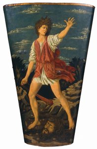 David mit dem Kopf von Goliath von Andrea del Castagno