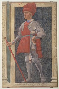 Farinata degli Uberti (gest. 1264) aus der Villa Carducci Serie berühmter Männer und Frauen von Andrea del Castagno
