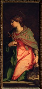 Heilige Margareta von Antiochia, Altarbild der Heiligen Agnes (1525-1528) von Andrea del Sarto