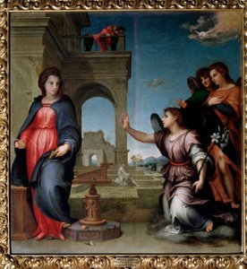 Die Verkündigung von Andrea del Sarto