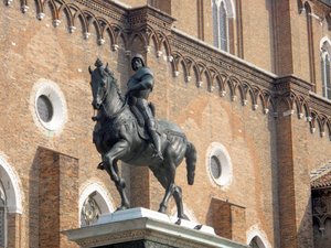 Reiterstatue des Condottiere Colleoni von Andrea del Verrocchio von Andrea del Verrocchio