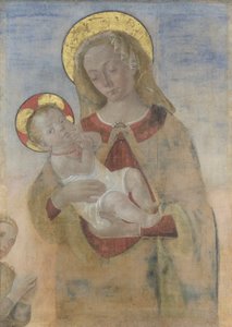 Madonna mit Kind und betend, ca. 1470-80