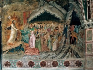 Abstieg Christi in den Limbus. Ca. 1367-1369