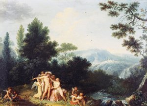 Mars und Venus von Andrea the Elder Appiani