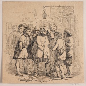Uglspil, die Blinden, der Wirt und der Pfarrer