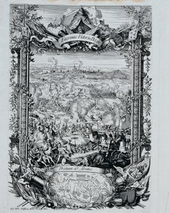 Der Sieg des Prinzen Eugen Franz von Savoyen in Belgien