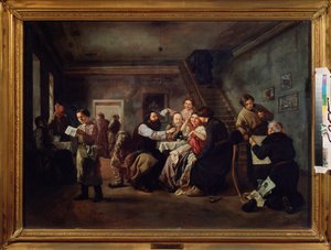 Eine Taverne von Andrei Andreevich Popov