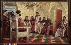 Zar Michael I. Feodorowitsch von Russland von Andrei Petrovich Ryabushkin