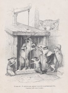 Er sagt uns: Weine nicht, handle! aus Szenen aus dem privaten und öffentlichen Leben der Tiere