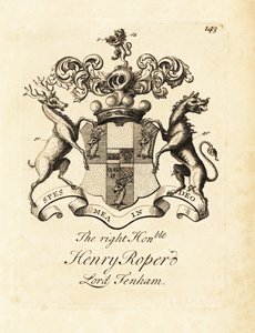 Wappen des hochverehrten Henry Roper, Lord Tenham