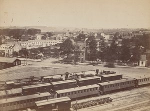 Nr. 89—Alexandria, vom "Round House," Blick nach Norden von Andrew Joseph Russell