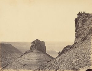 Tafel 23. Auf den Bergen des Green River, 1869 von Andrew Joseph Russell